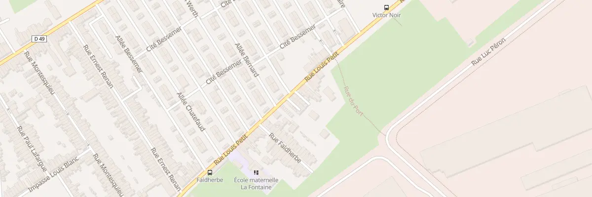 Plan du 140 Rue Louis Petit à Onnaing