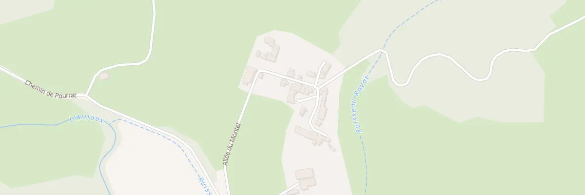 Plan du 188 Le Montel à Manglieu