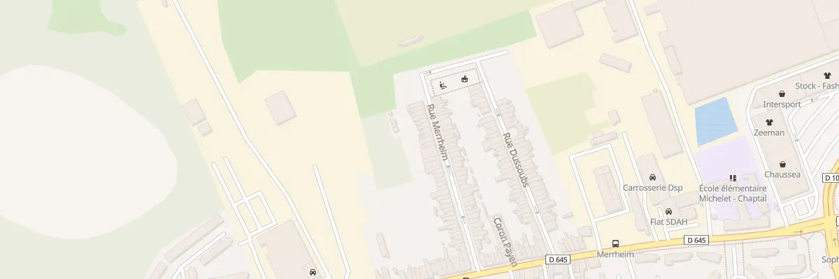 Plan du 47 Rue Merrheim à Denain