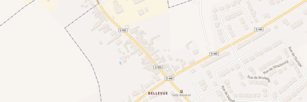 Plan du 1258 Rue Berthelot à Denain