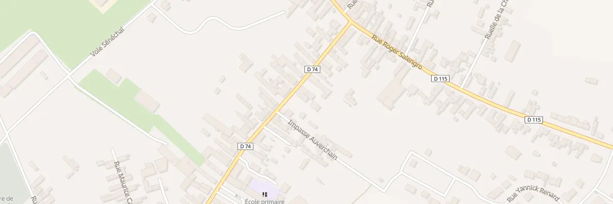 Plan du 40 Rue Gambetta à Fontaine-au-Pire