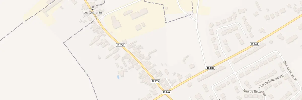 Plan du 1304 Rue Berthelot à Denain