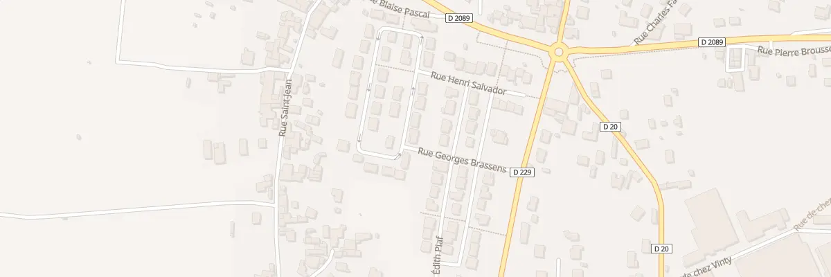 Plan du 2 Rue Barbara à Lezoux