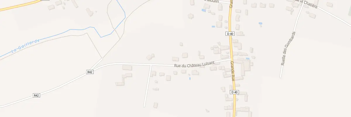 Plan du 6 Rue du Chateau Luisant à Fontaine-la-Gaillarde