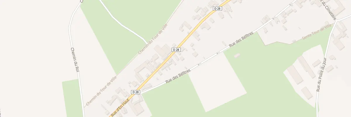 Plan du 35 Rue d’En Haut à Brancourt-le-Grand