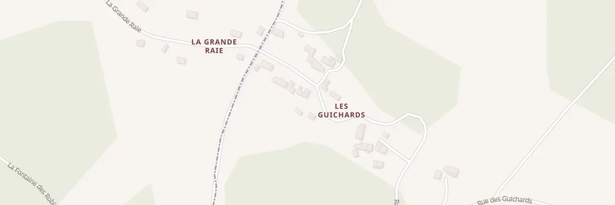 Plan du 3 Rue des Guichards à Pourrain