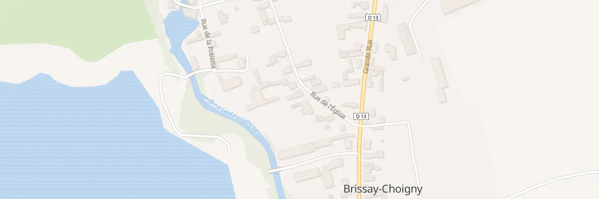 Plan du 7 Rue de l’Eglise à Brissay-Choigny