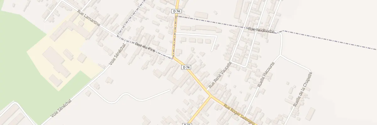 Plan du 18 Rue Lamartine à Fontaine-au-Pire