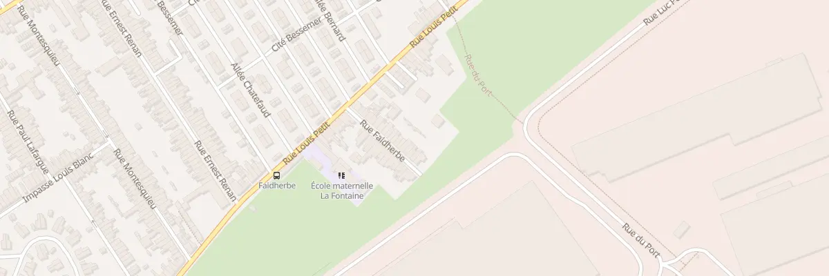 Plan du 27 Rue Faidherbe à Denain