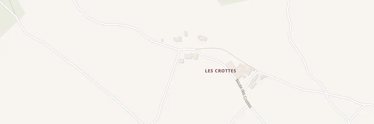 Plan du 5250 Les Crottes à Esclanèdes