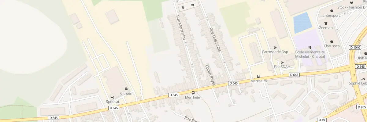 Plan du 19 Rue Merrheim à Hérin