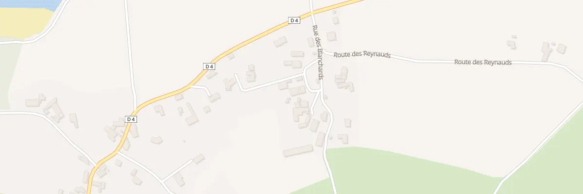 Plan du 5244 Les Blanchards à Crevant-Laveine