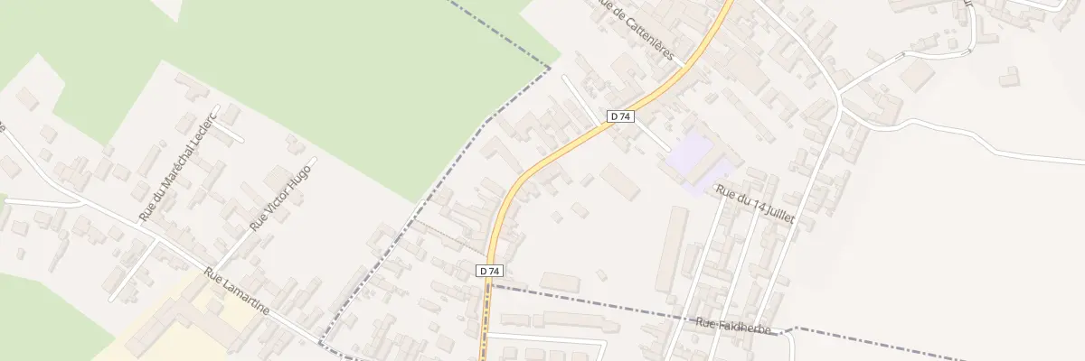 Plan du 156 Rue Marcelin Berthelot à Beauvois-en-Cambrésis