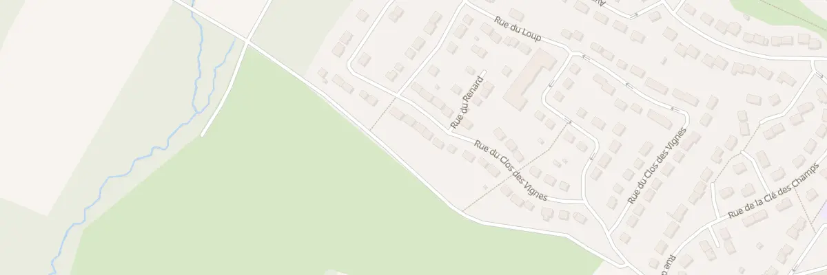 Plan du 65 Rue du Clos des Vignes à Château-Thierry