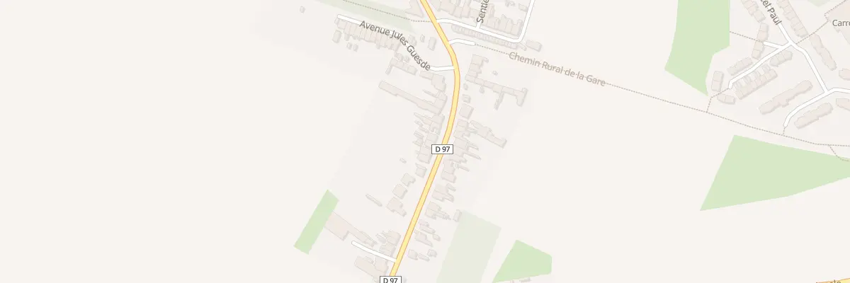 Plan du 49 Av Jules Guesde à Avesnes-les-Aubert