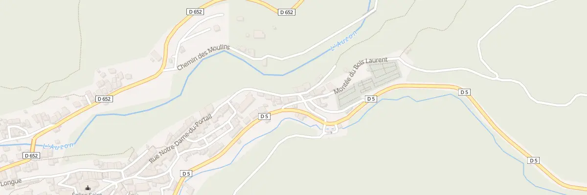 Plan du 1 Rue du Huit Mai 1945 à Auzon