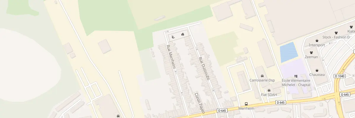 Plan du 46 Rue Merrheim à Denain