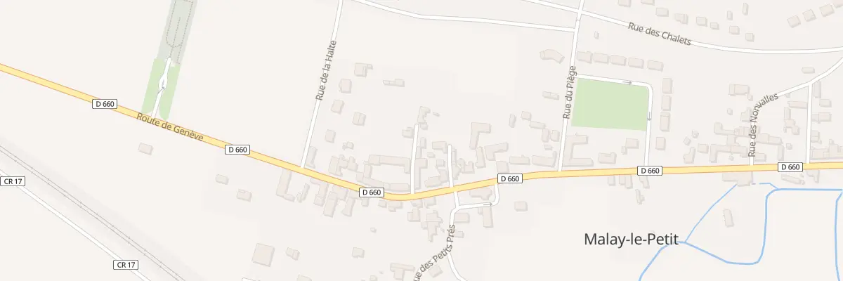 Plan du 3 Rle des Grandes Vignes à Malay-le-Petit