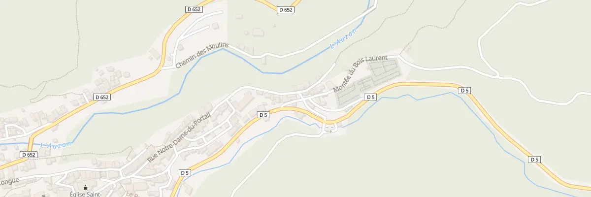 Plan du 1A Rue du Huit Mai 1945 à Auzon
