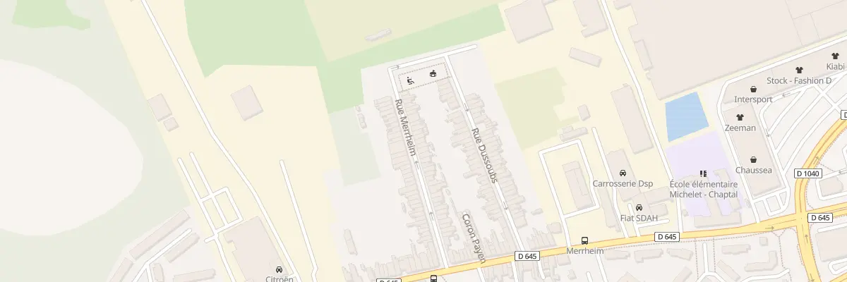 Plan du 42 Rue Merrheim à Denain