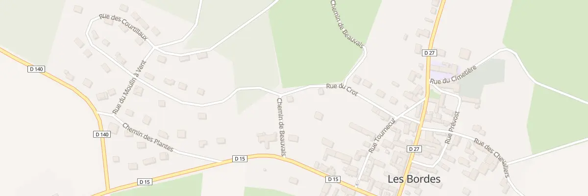 Plan du 9 Rue du Crot aux Bordes