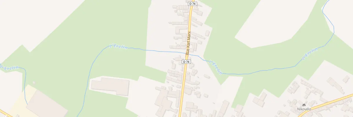 Plan du 28 Rue Karl Marx à Avesnes-les-Aubert