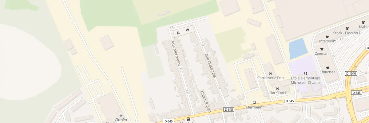 Plan du 40 Rue Merrheim à Denain