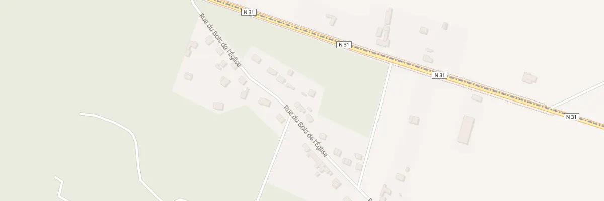 Plan du 572 Rue du Bois de l’Église à Billy-sur-Aisne