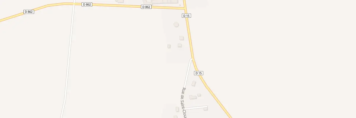Plan du 6 Rue de St Cloud à La Chapelle-sur-Chézy