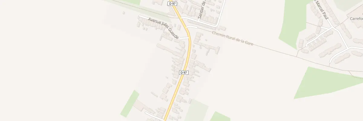 Plan du 41 Av Jules Guesde à Avesnes-les-Aubert