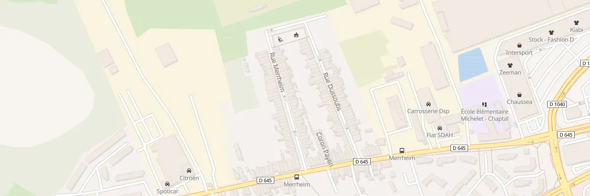 Plan du 32 Rue Merrheim à Denain