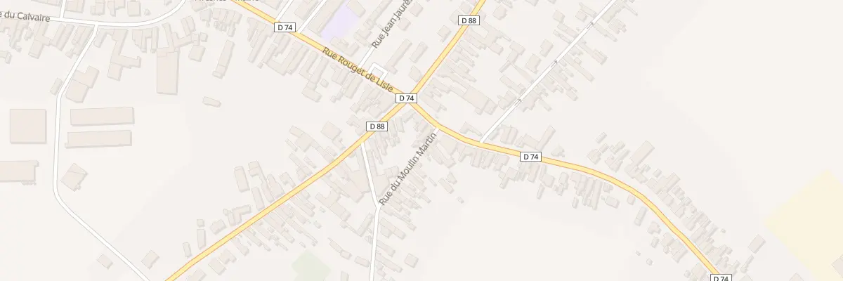 Plan du 6 Rue Gabriel Peri à Avesnes-le-Sec