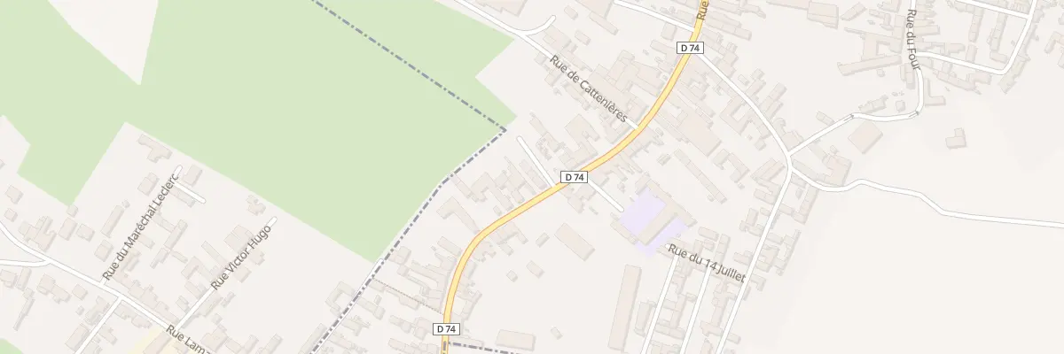 Plan du 177 Rue Marcelin Berthelot à Beauvois-en-Cambrésis