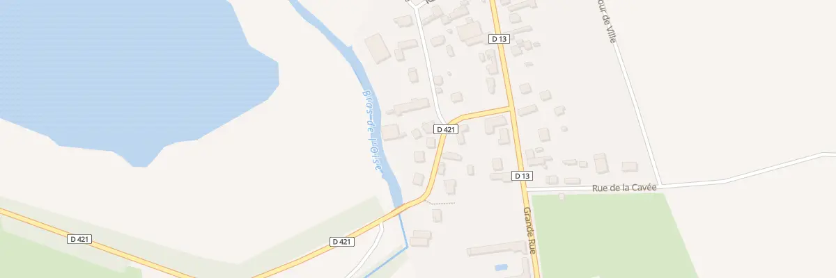 Plan du 4 Rue de Vendeuil à Brissay-Choigny