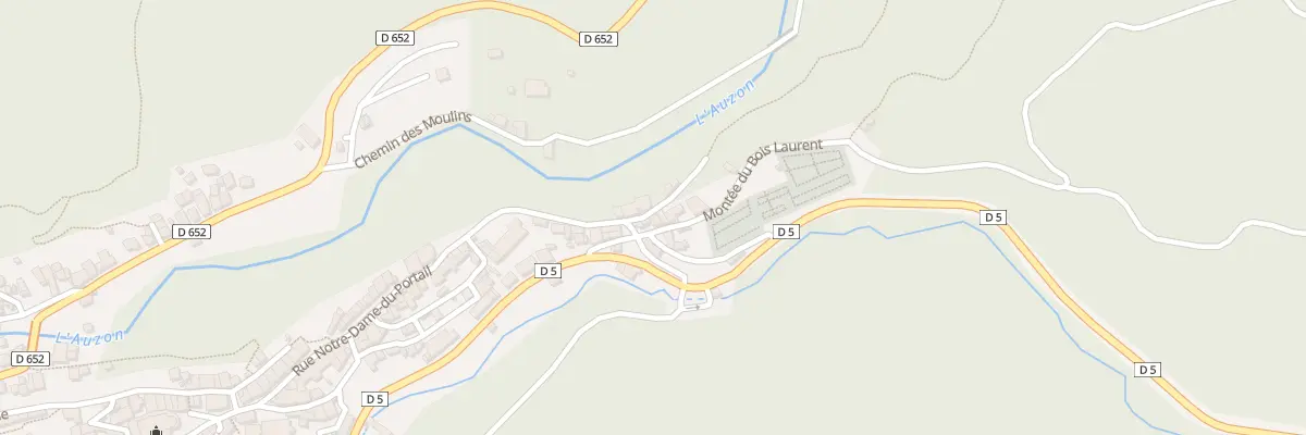 Plan du 2A Che de la Souleyre à Auzon