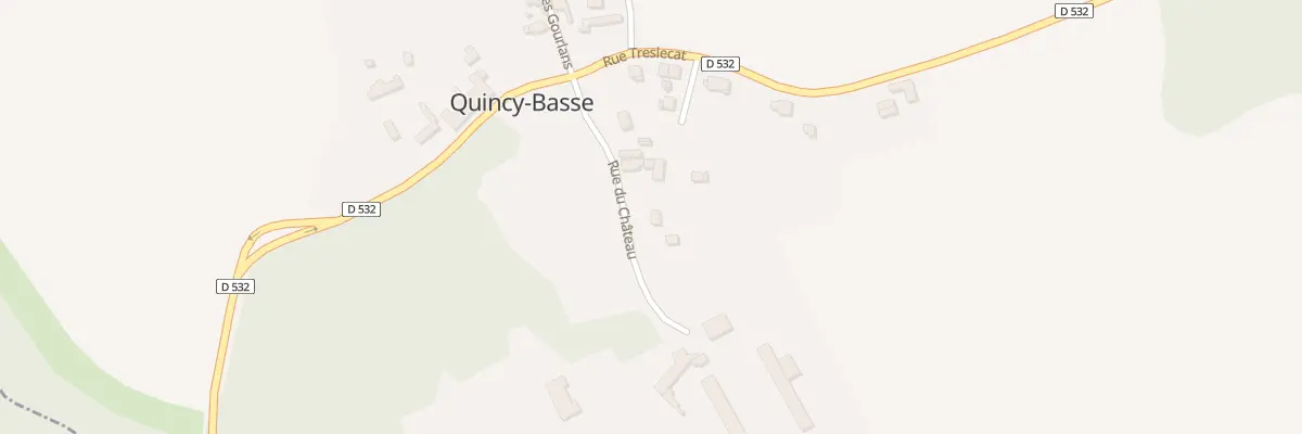 Plan du 11 Rue du Château à Quincy-Basse