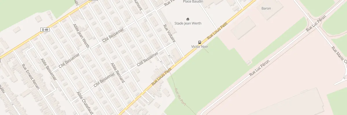 Plan du 121 Rue Louis Petit à Denain