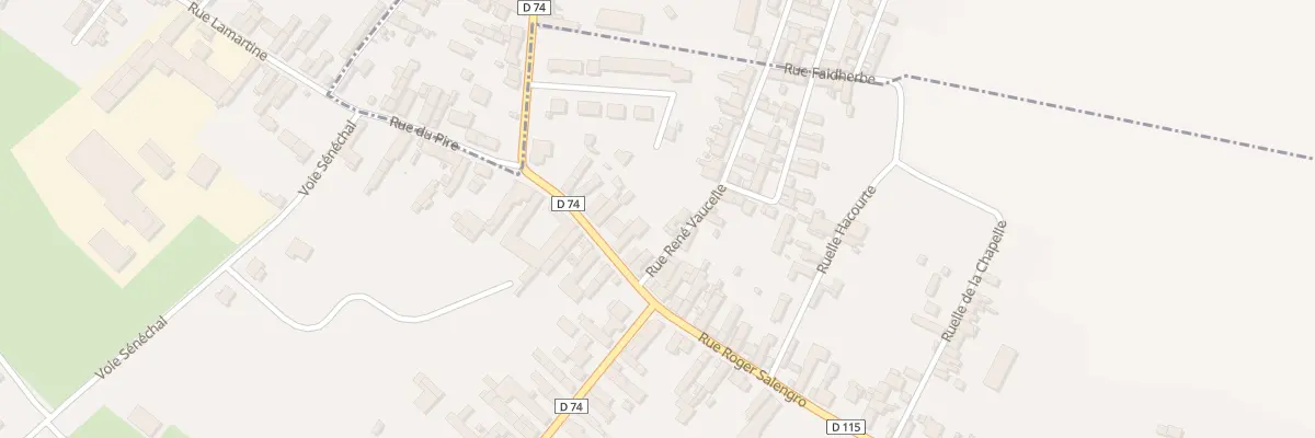 Plan du 4 Rue Lamartine à Fontaine-au-Pire