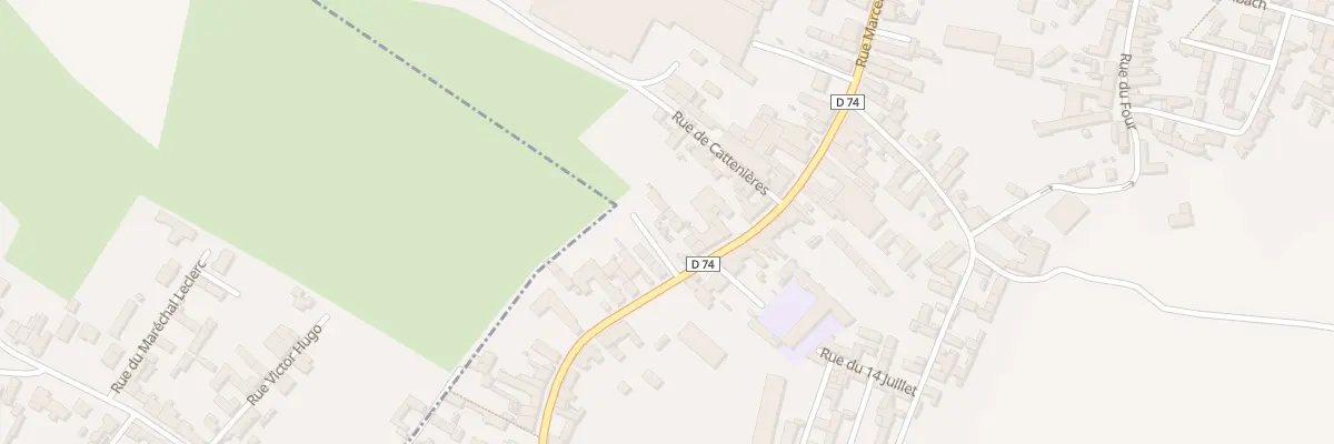 Plan du 167 Rue Marcelin Berthelot à Beauvois-en-Cambrésis