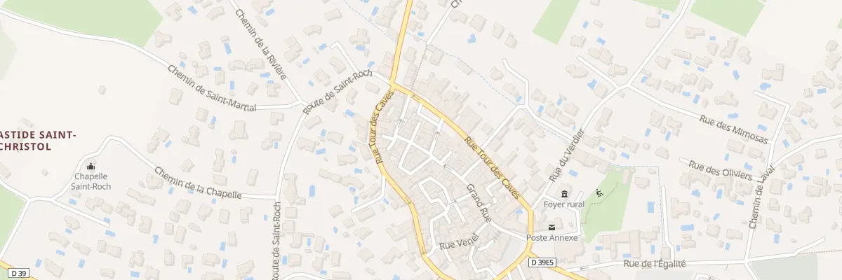 Plan du 5 Rue Saint Christophe à Tourbes