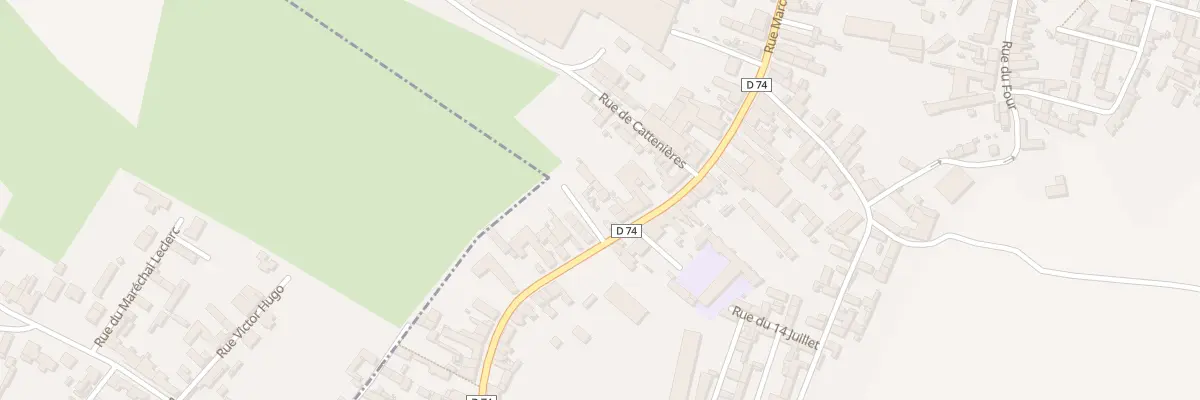 Plan du 165 Rue Marcelin Berthelot à Beauvois-en-Cambrésis
