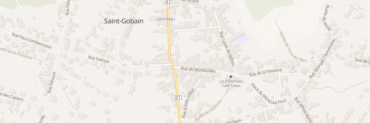 Plan du 22 Rue de Montévidéo à Saint-Gobain