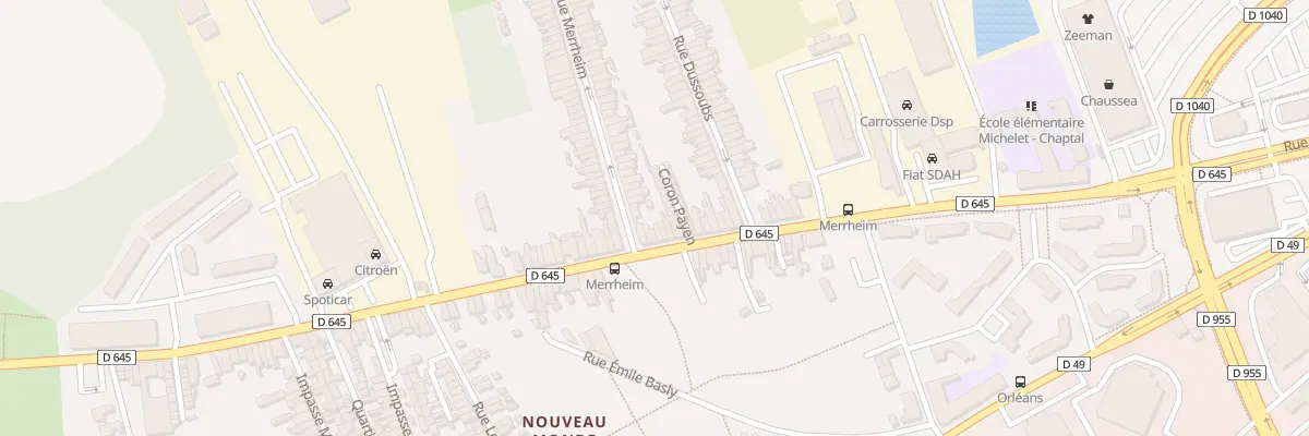 Plan du 59 Rue Pierre Bériot à Denain