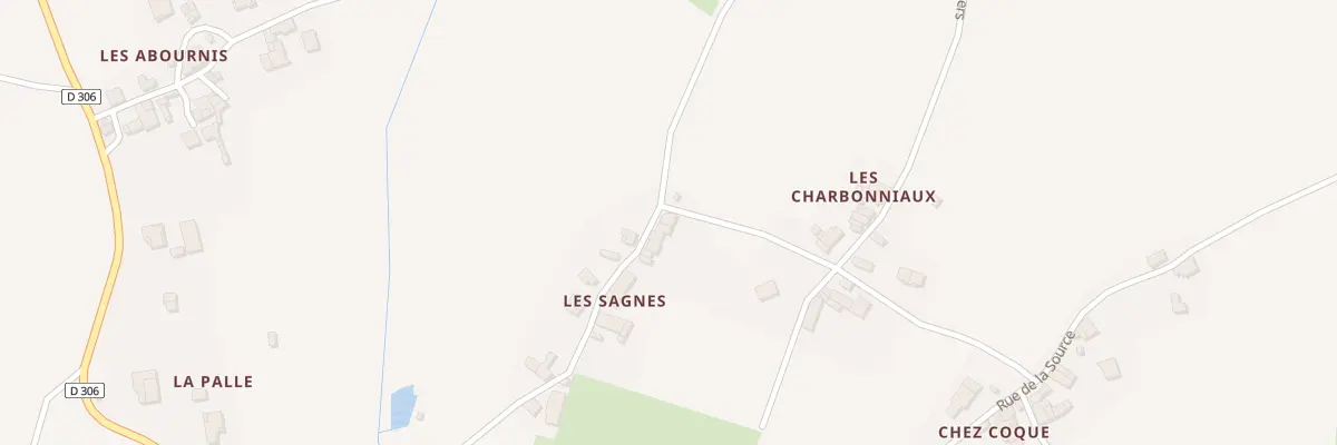 Plan du 379 Les Sagnes à Glaine-Montaigut
