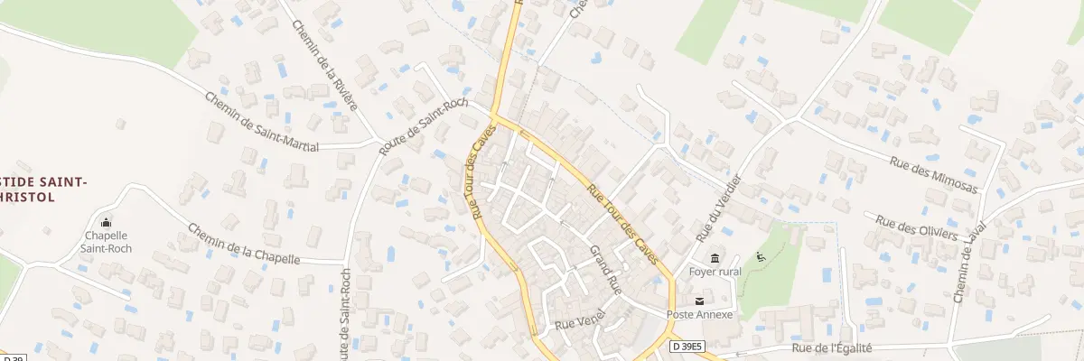 Plan du 44 Grande Rue à Tourbes