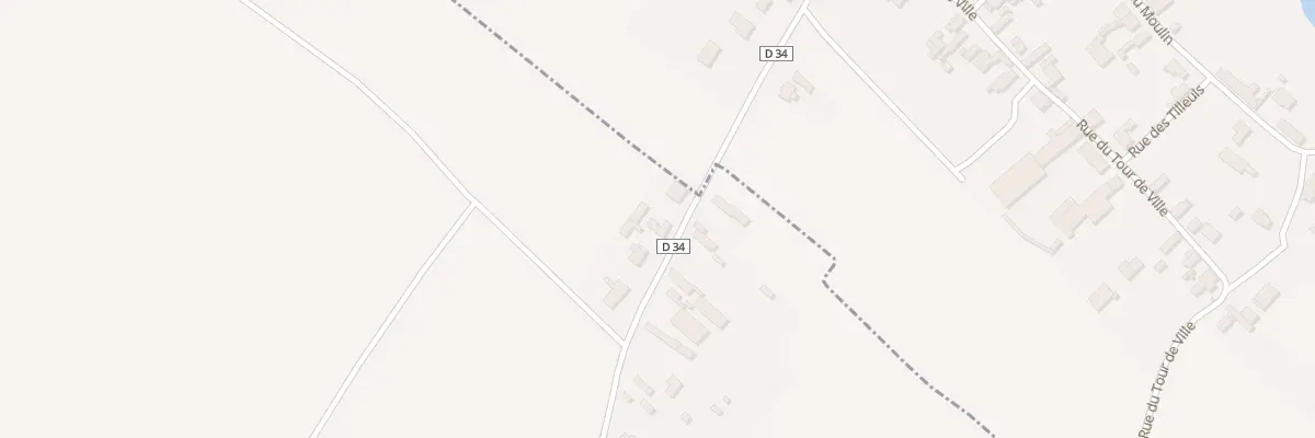 Plan du 3 Rue du Gen de Gaulle à Alaincourt