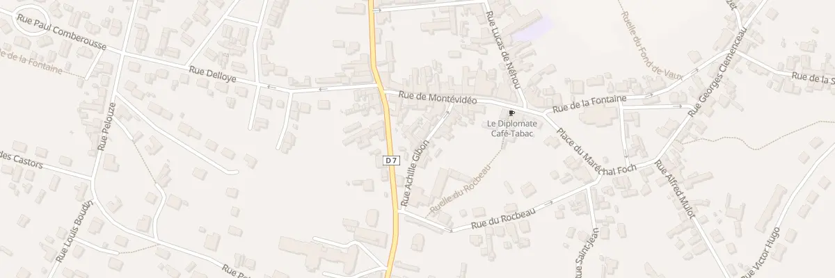 Plan du 6 Rue Achille Gibon à Saint-Gobain