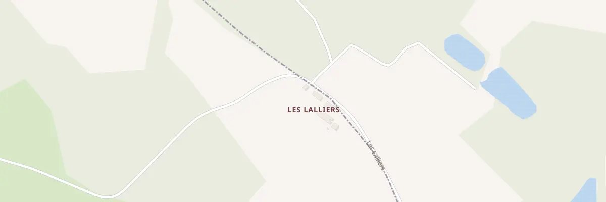 Plan du 6 Les Lalliers à Moulins-sur-Ouanne