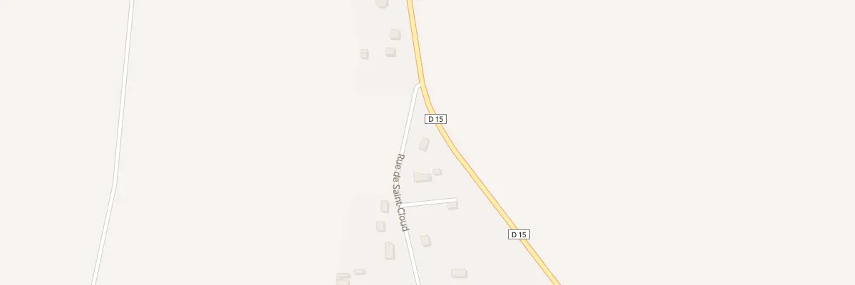 Plan du 1 Rue de St Cloud à La Chapelle-sur-Chézy