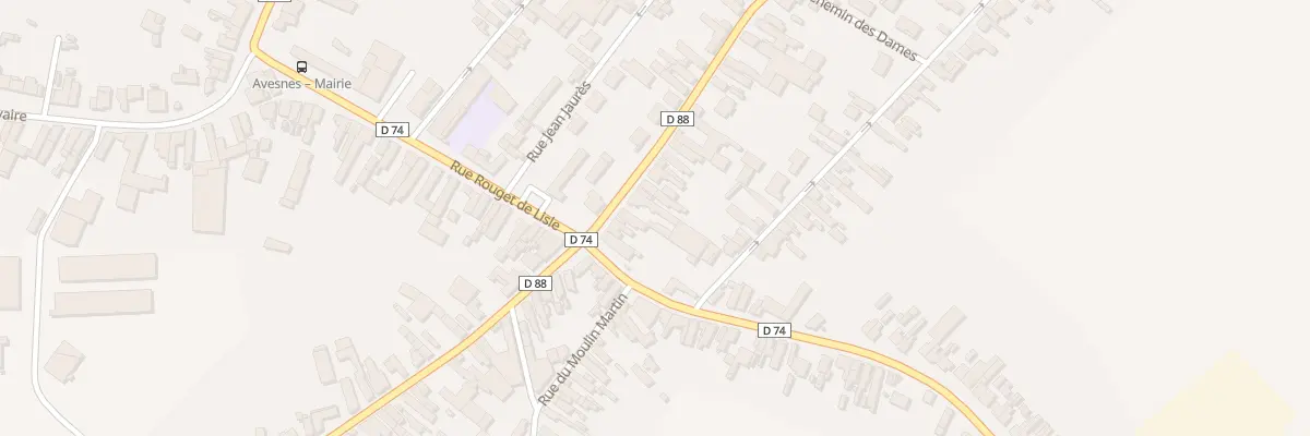 Plan du 51 Rue Roger Salengro à Avesnes-le-Sec